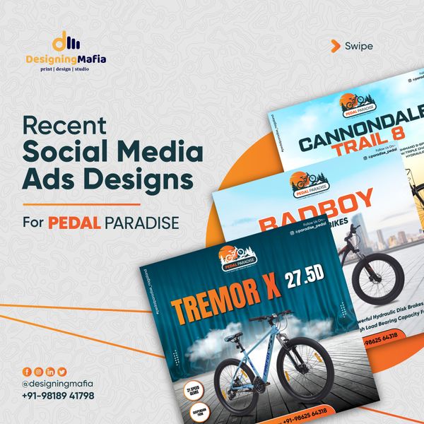 Social Media Ads Design for Pedal Paradise