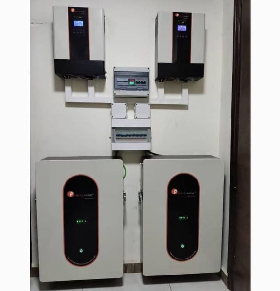10KVA Installation with 30KWH Battery