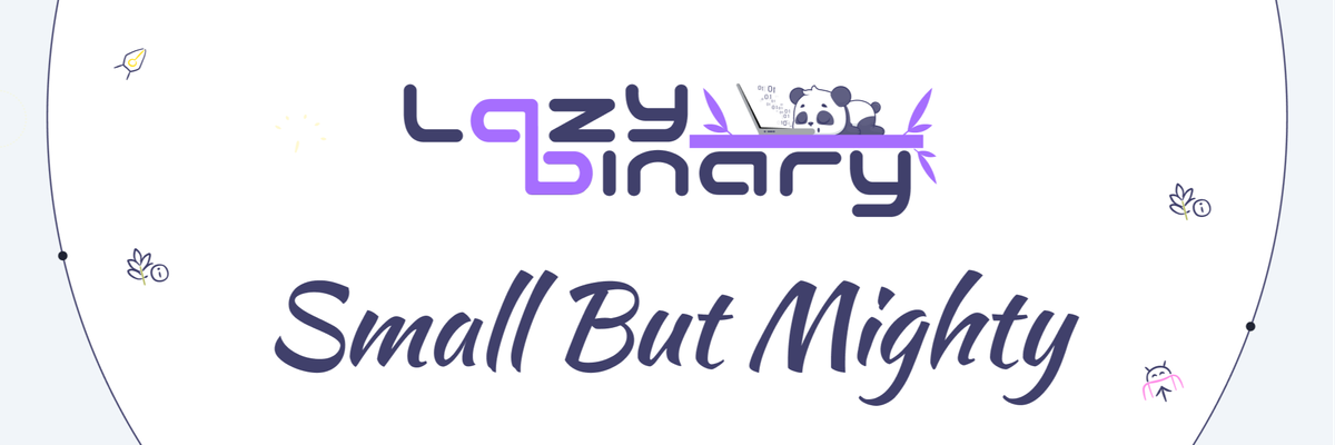 Lazybinary cover