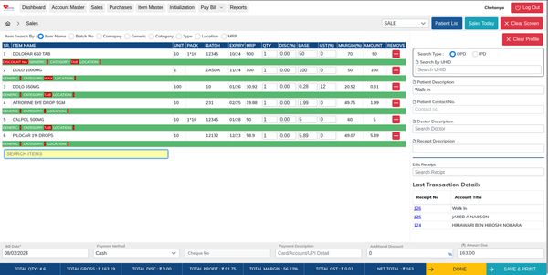 Pharmacy Management System