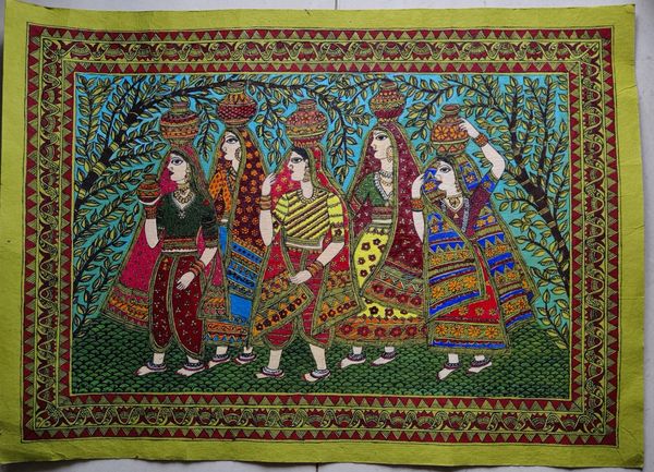 Madhubani painting & Metal Crafting