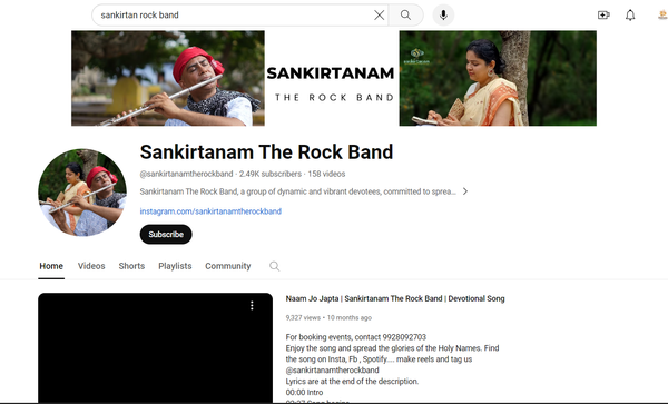 Sankirtanam The Rock Band