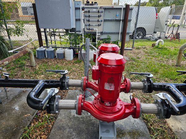 Flagler School Twin Pump Change