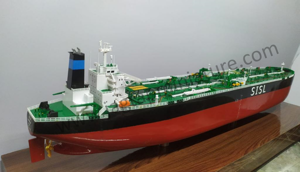 3d Oil taner ship model