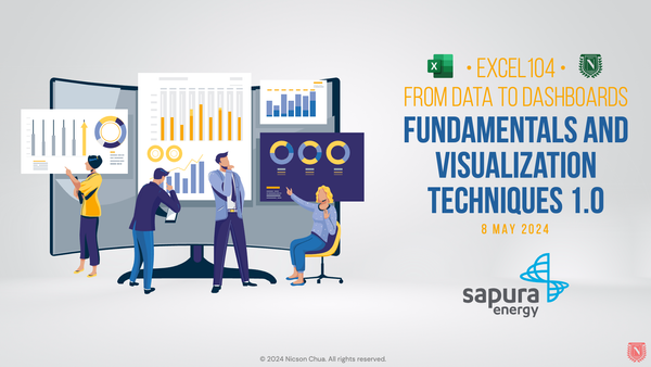 EXCEL104 • From Data to Dashboards : Fundamentals and Visualization Techniques 1.0