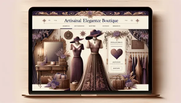 Artisanal Elegance Boutique: Website Revamp