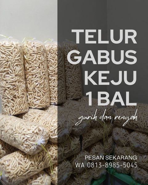 0813-8985-5045 Agen Telor Gabus Keju Simple Depok WG Snack