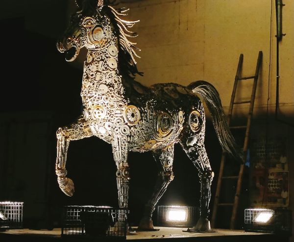 METAL ART + LIGHT SCULPTURE