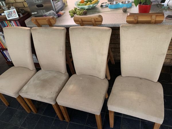 Dinning chairs cleaning