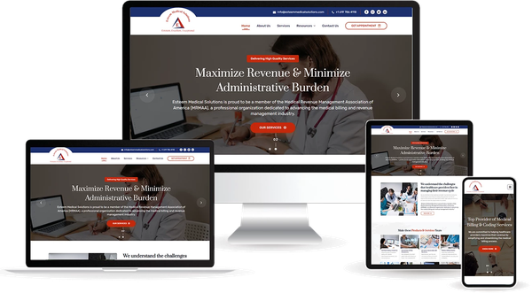 Website Design For USA Based Medical Billing