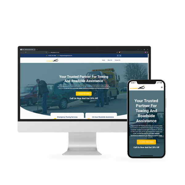 AK Towing Service Website