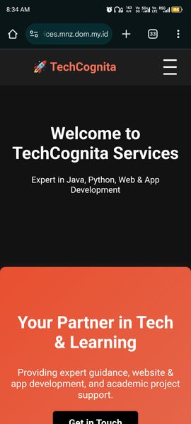 Personal Website - TechCognita Services