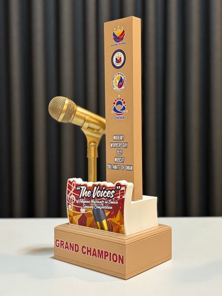 Singing Contest Trophy