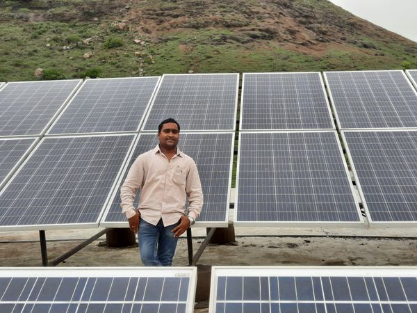 15 KW OF Grid project Malegaon Baglan  Agro Farm