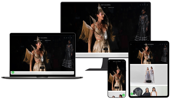 Amit Aggarwal Official E-Commerce Website Development