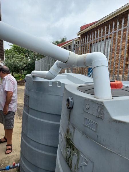 NEW WATER TANKS INSTALLED