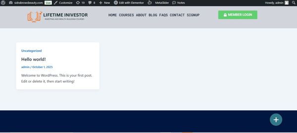 Beauty Parler Website Under development in Word Press Client From Germany Beauty Parler Website Under development in Word Press Client From Germany
