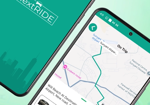 Next Ride Taxi App