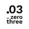 dot zero three