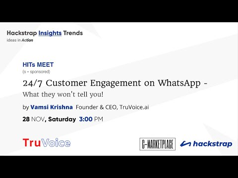 HITs MEET - Customer Engagement on WhatsApp cover