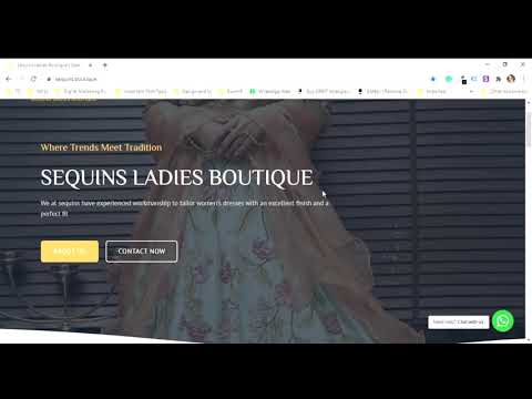 Website For Fashion Brand cover