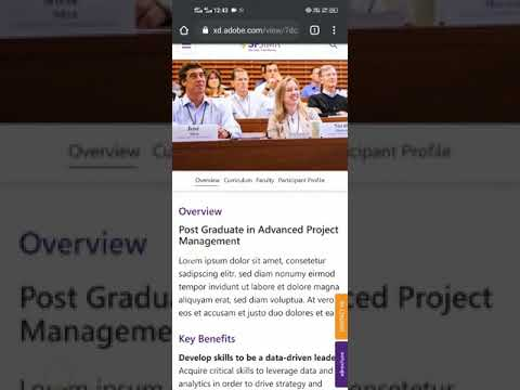 Management Institute complete Website Design cover