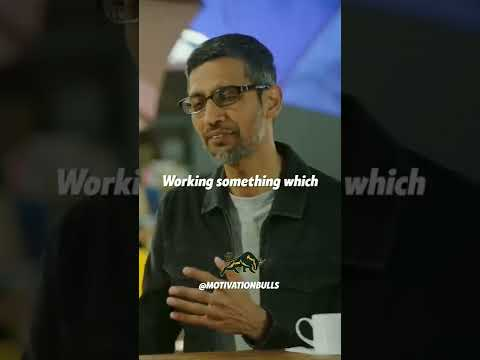 Sundar Pichai's 3 Advices for You cover