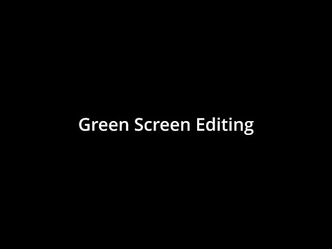 Green Screen Editing cover