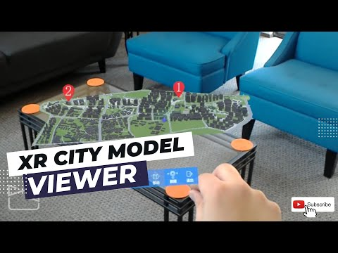 XR City Model Viewer- The Future of Urban planning | AR | MR cover