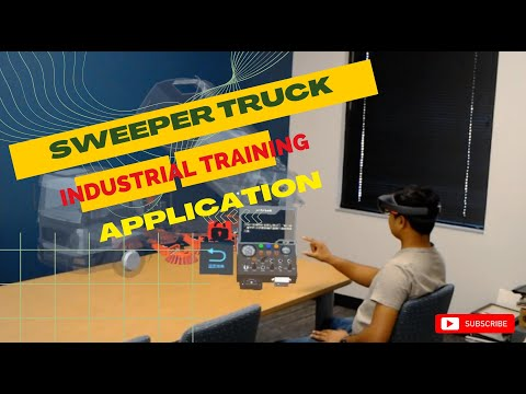 Sweeper Truck Industrial Training Application | AR | MR cover