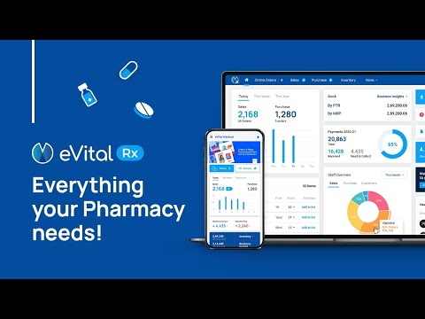 eVitalRx - Pharmacy Management Software cover