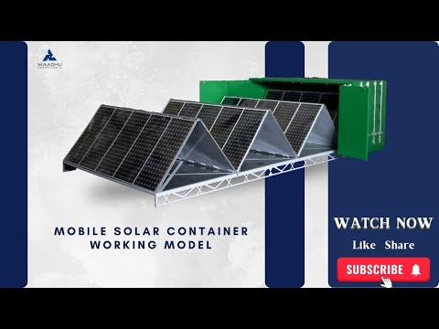 Mobile Solar Container cover