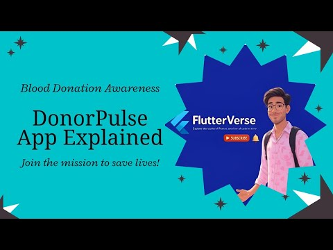 Custom Blood Donation App with Firebase (lDonor Pulse) cover