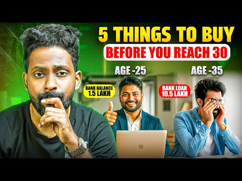 Don't miss Buy this Before 30💰| 5 Things to Buy in 20's | How to get Rich in your 20's cover
