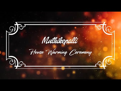 House Warming Ceremony cover