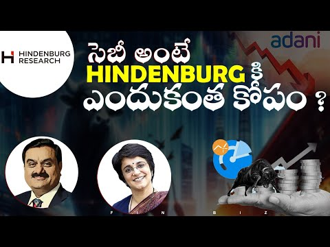 HINDENBURG AND SEBI Chief Madhabi POORI CONFLICT EXPLAINED..! cover