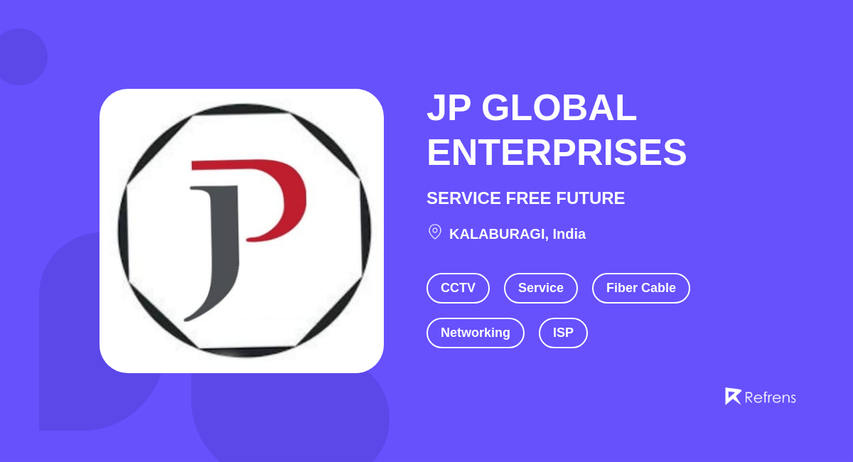 JP GLOBAL ENTERPRISES, KALABURAGI -Refrens