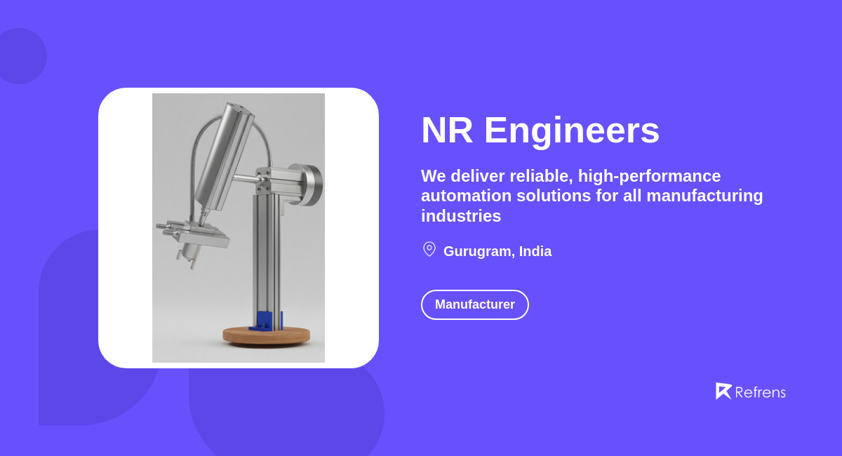 Nr Engineering NR Engineers, Gurugram -Refrens