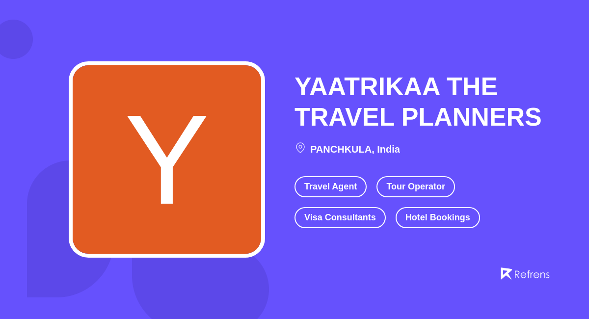yaatrikaa the travel planners